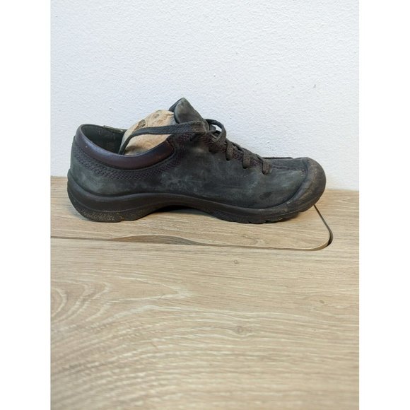 Keen Size 5 Black Barika Lace Up Oxfords Women's Shoes 1009355 - Picture 6 of 9